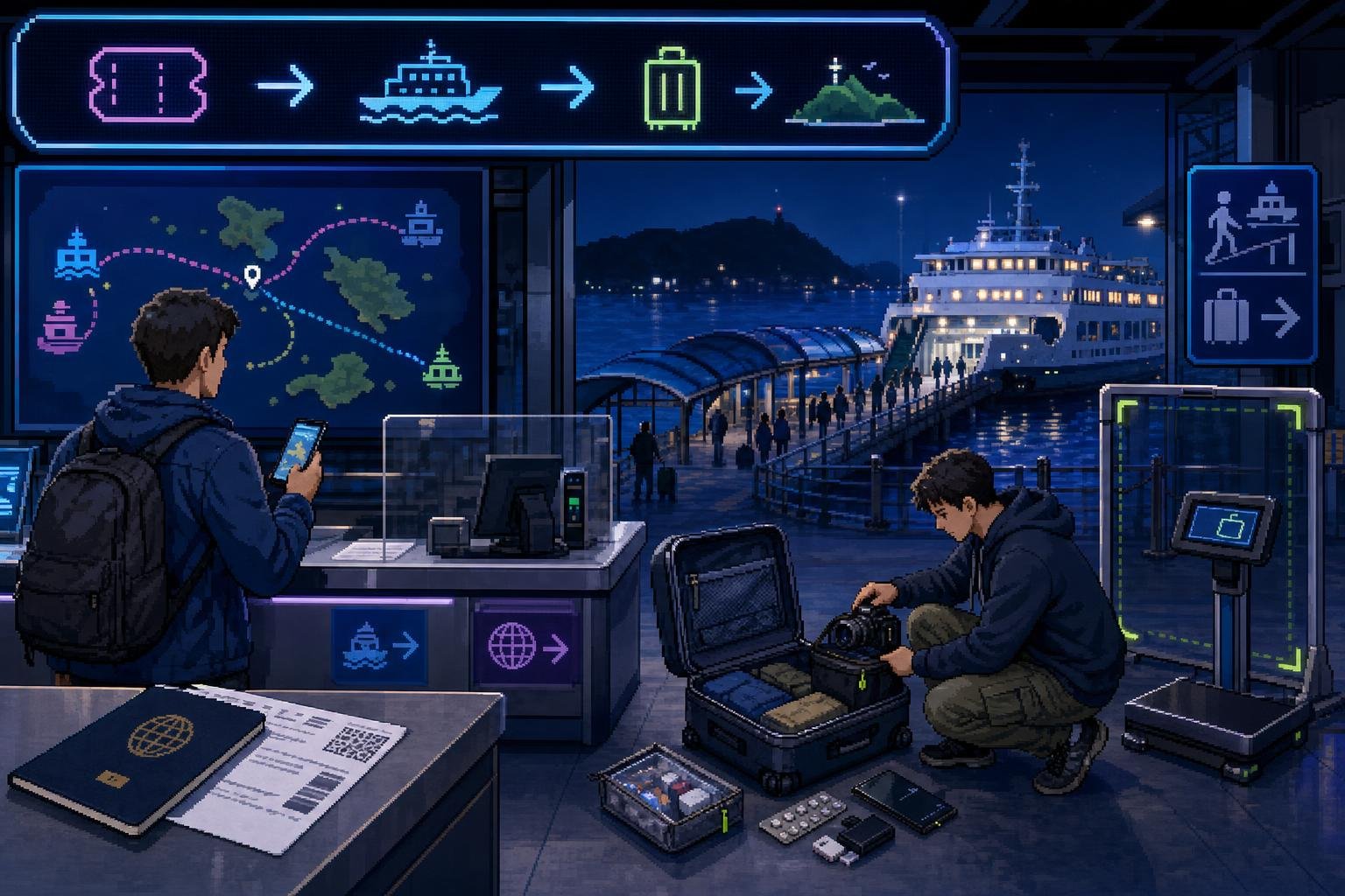 How to Take a Ferry to Korea’s Islands as a Foreigner: Booking, Boarding, and Luggage Tips