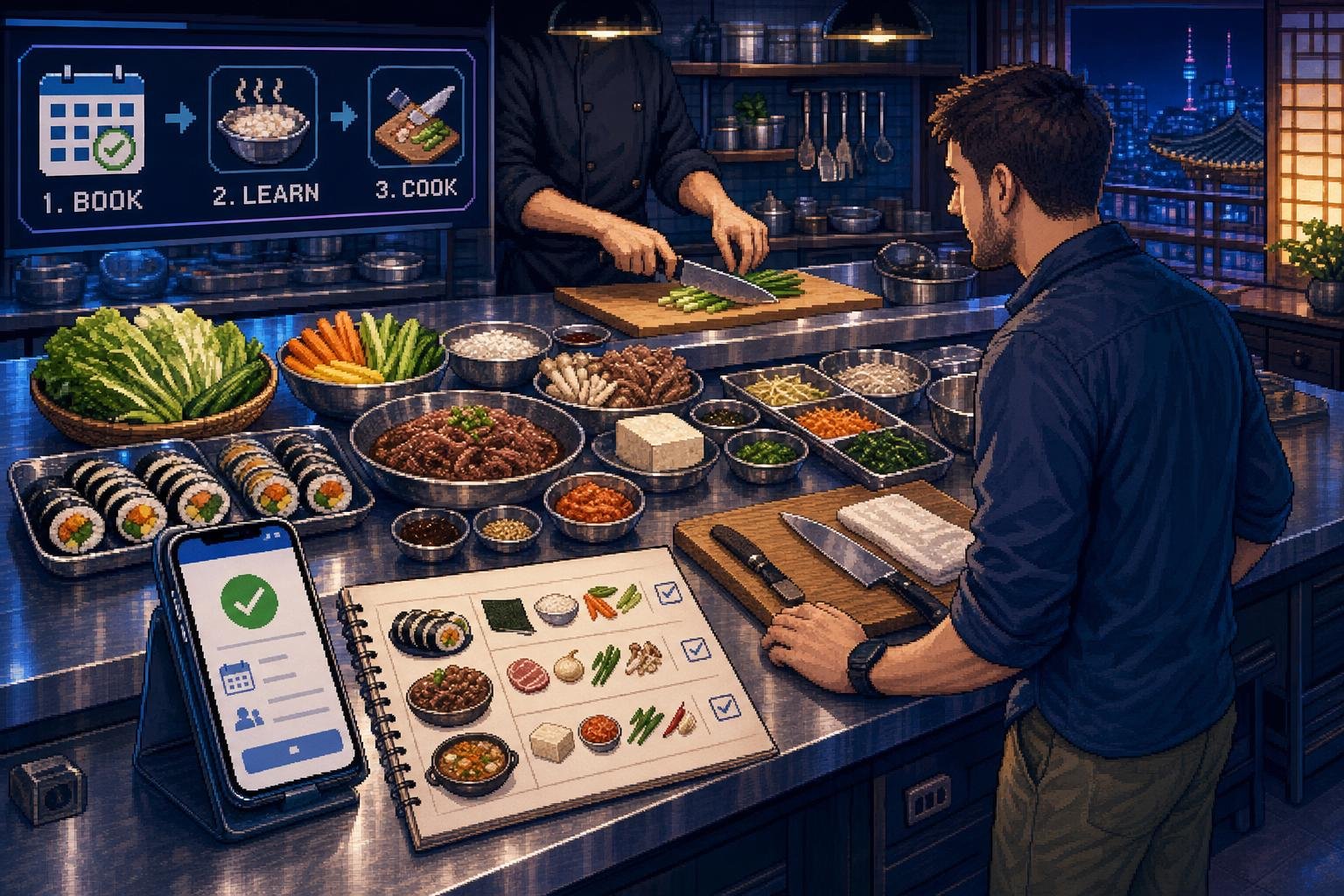 How to Take a Korean Cooking Class as a Foreigner