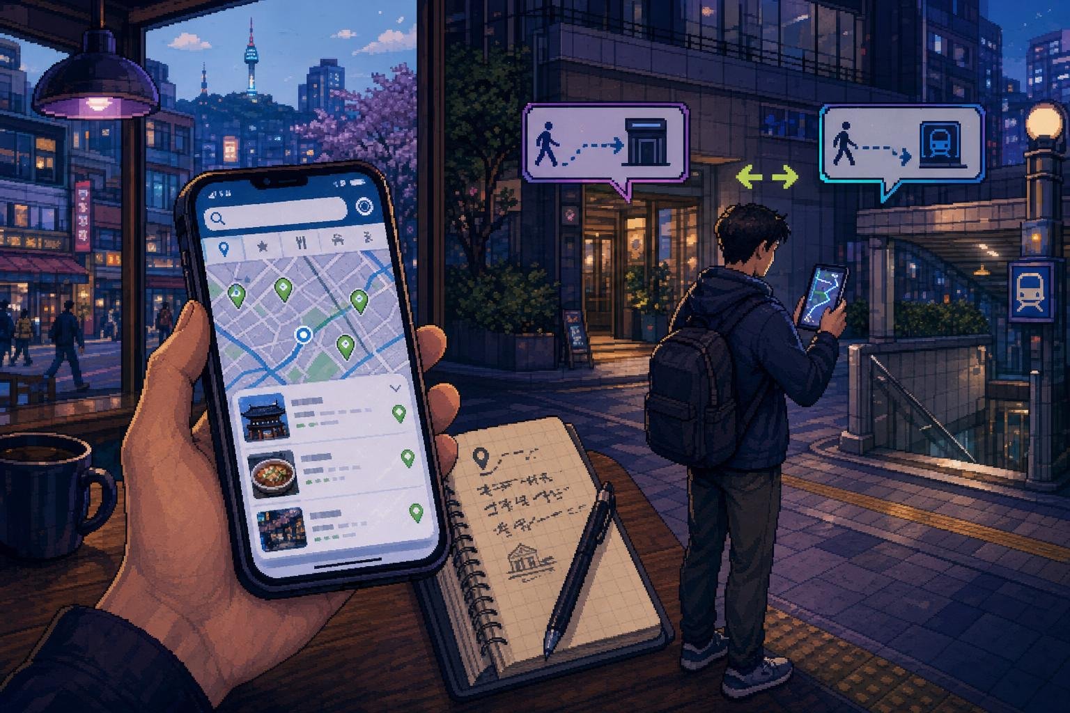 How to Use Naver Map in Korea as a Foreigner