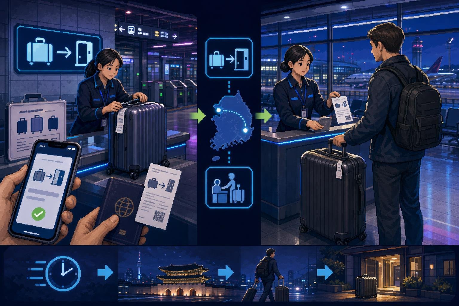 How to Use Korea’s Luggage Delivery Services as a Foreigner