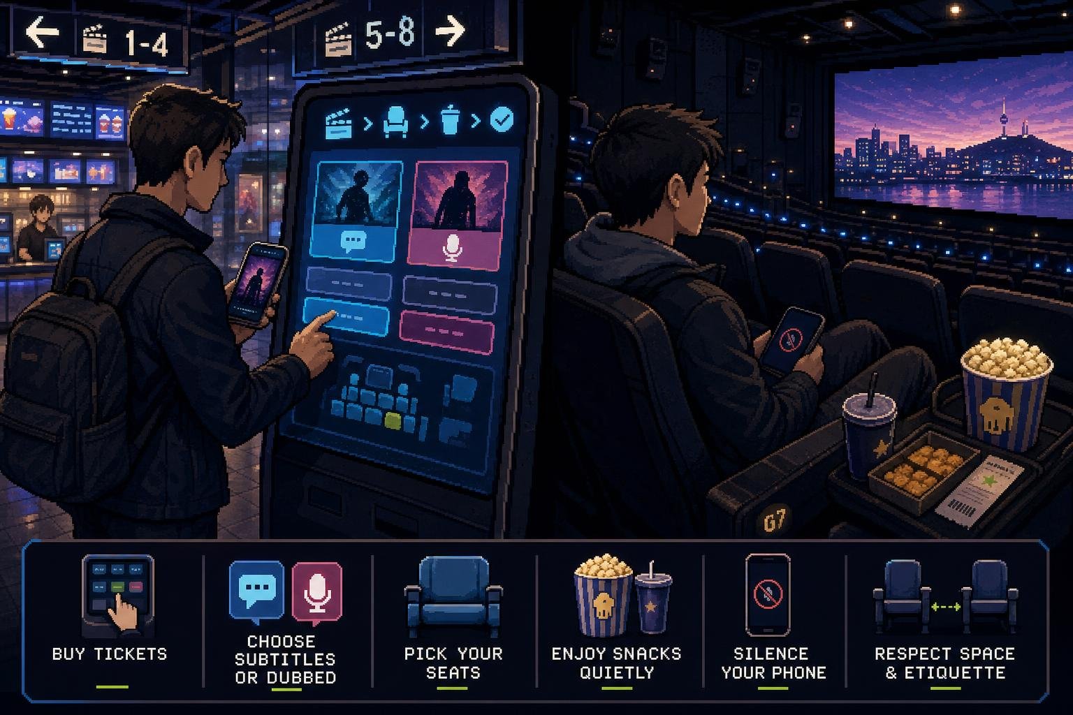 How to Use Korean Movie Theaters as a Foreigner: Tickets, Subtitles, Seating, Snacks, and Etiquette