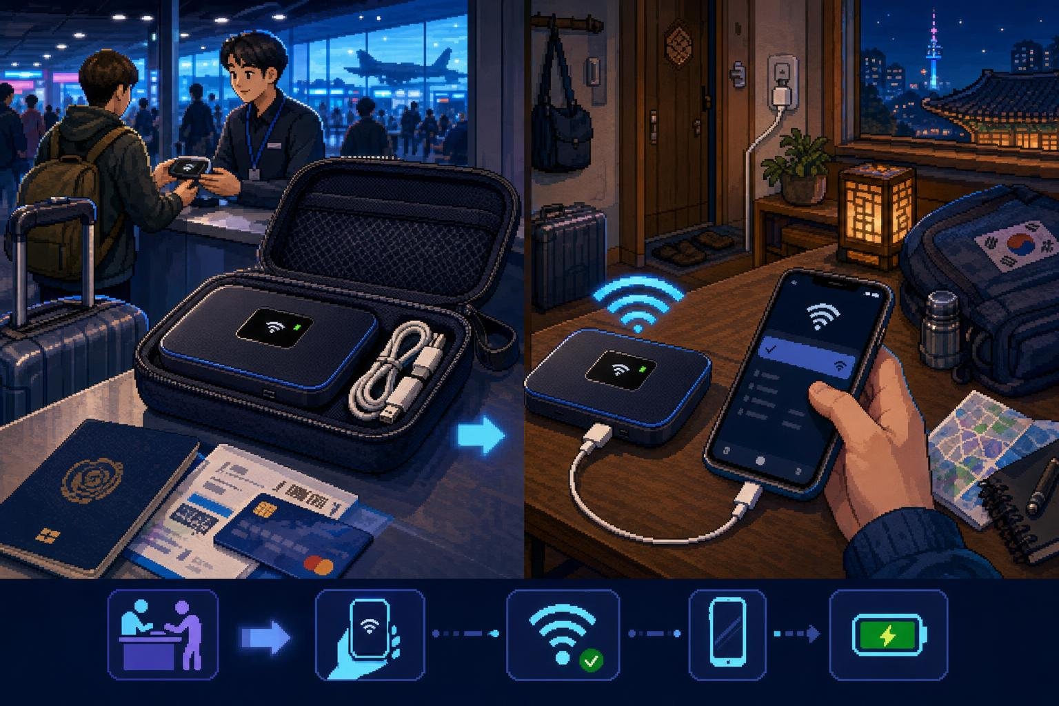 How to Rent and Use Portable Wi‑Fi (Pocket Wi‑Fi) in Korea as a Foreigner